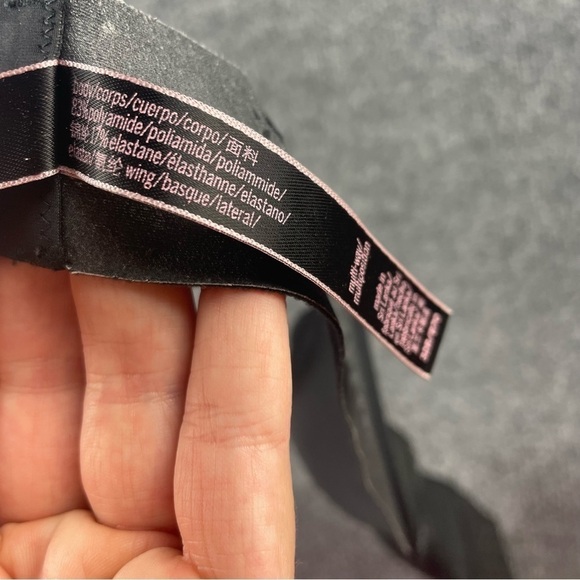 VICTORIA’S SECRET Women’s Multi-way/Multiposition Black Strapless Bra size: 32B - Picture 6 of 10